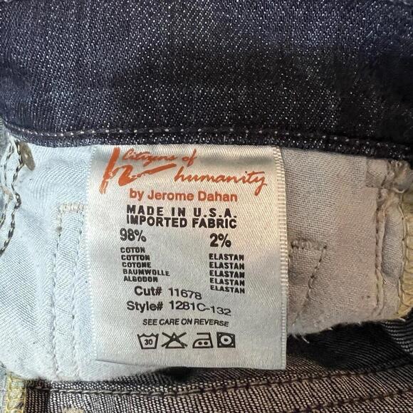 Citizen of Humanity Jeans Women Size 27‎ Low Waist Bootcut Kelly - Picture 4 of 6